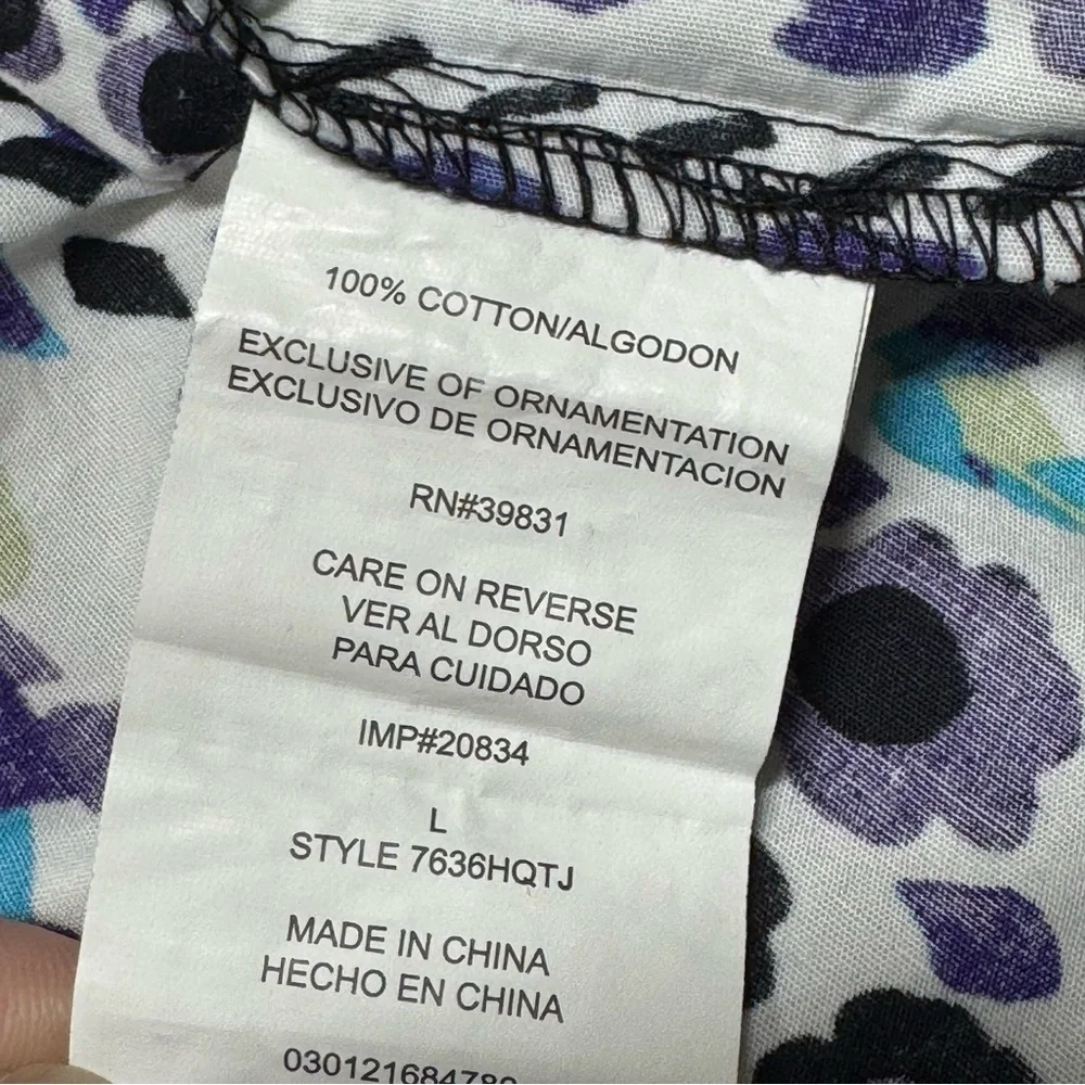 Takara Floral Mini Skirt in Blue and Purple